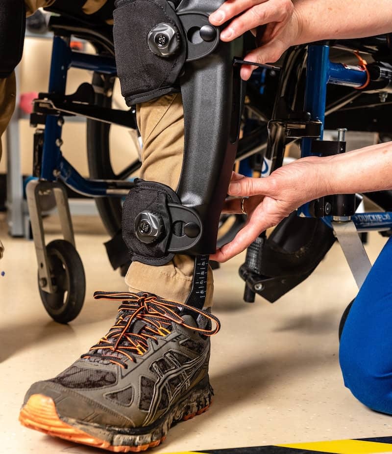person-getting-in-Indego-exoskelton